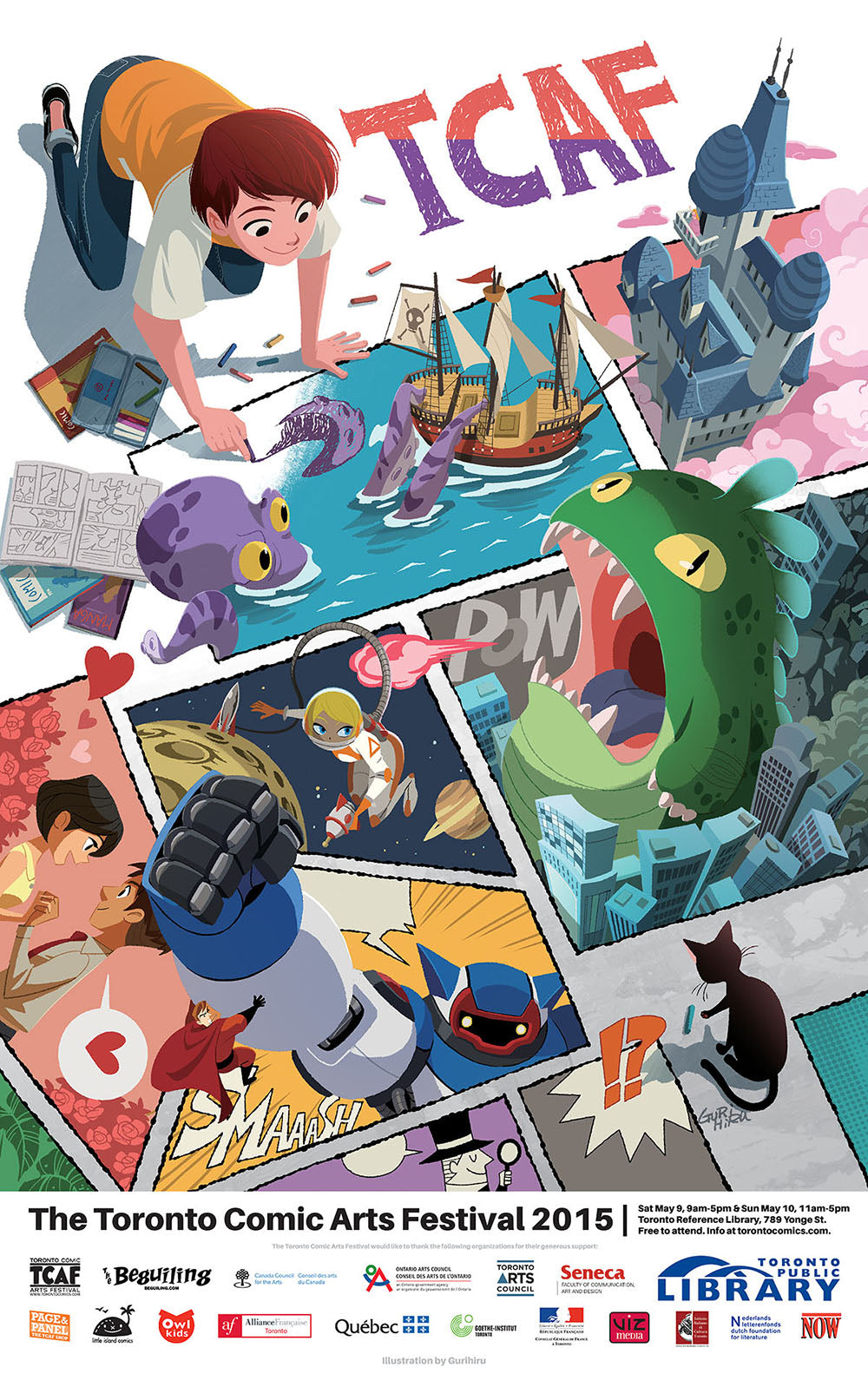 TCAF 2015 Poster (Gurihiru)