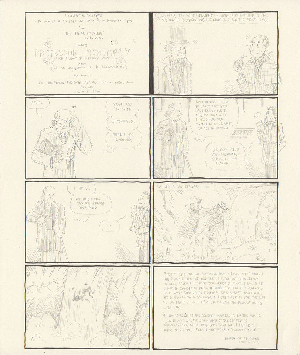 Professor Moriarty - pencils