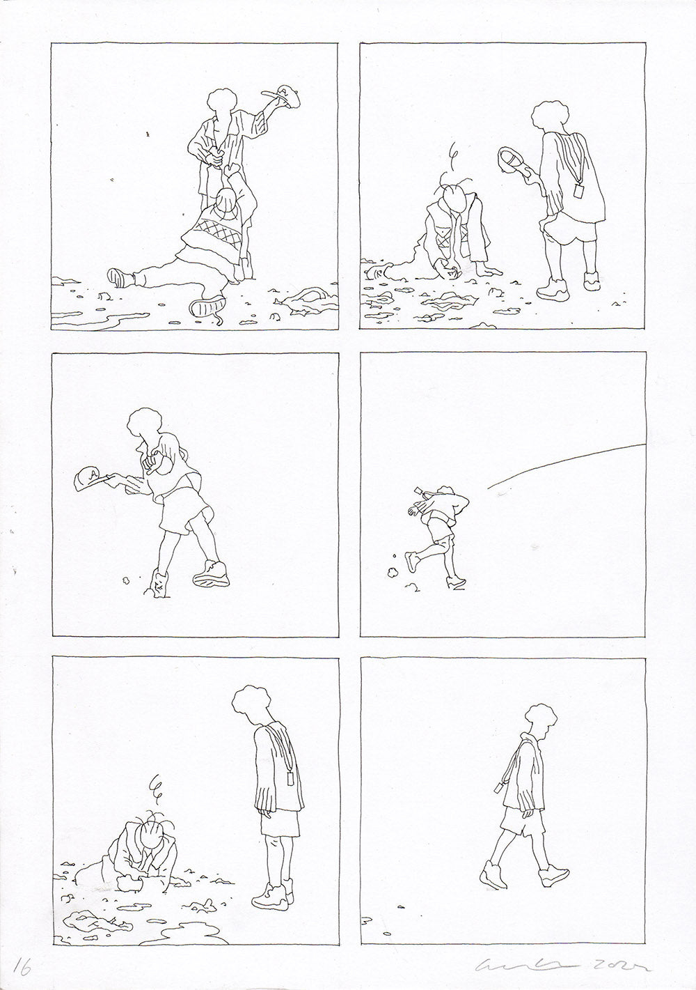 Gray Green Inks 016