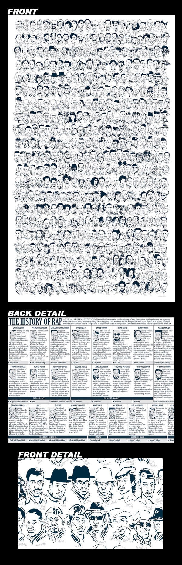 History Of Rap Print V2 (2 copies)