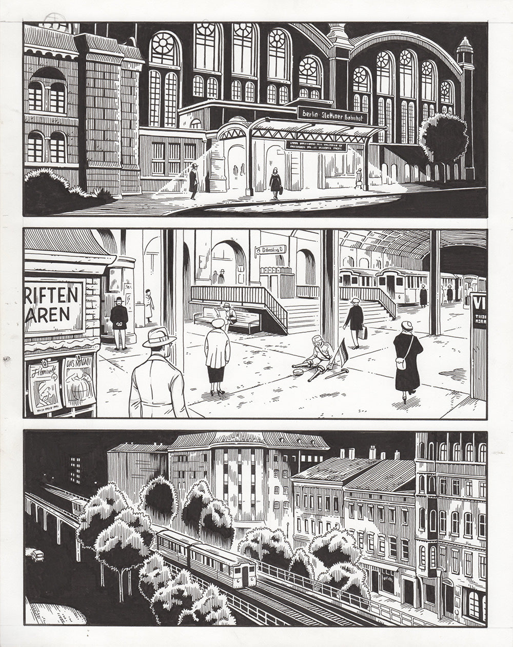 Berlin - page 528-529 Book Three: City of Light - page 126-127