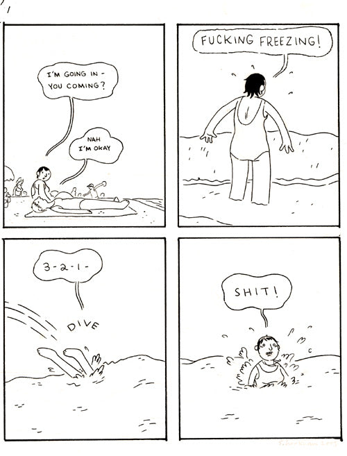 Somersaulting pg 56 panels 2, 3, 4, & 5 I'm going in