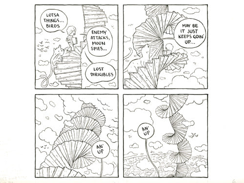 The Clouds Above - unused panels