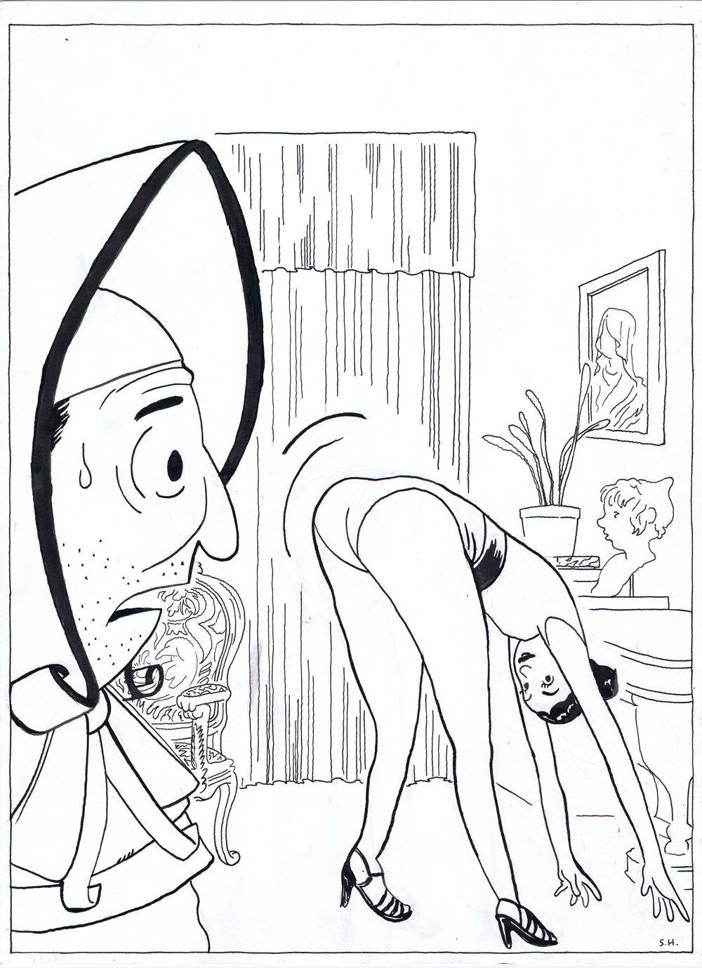 Crickets #3 - Back Cover - Idioti Desesso