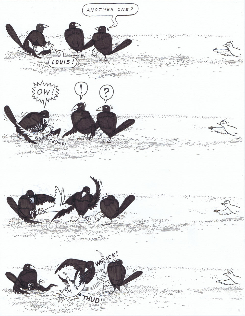 Big Questions - page 424 Missing and added panel from 425