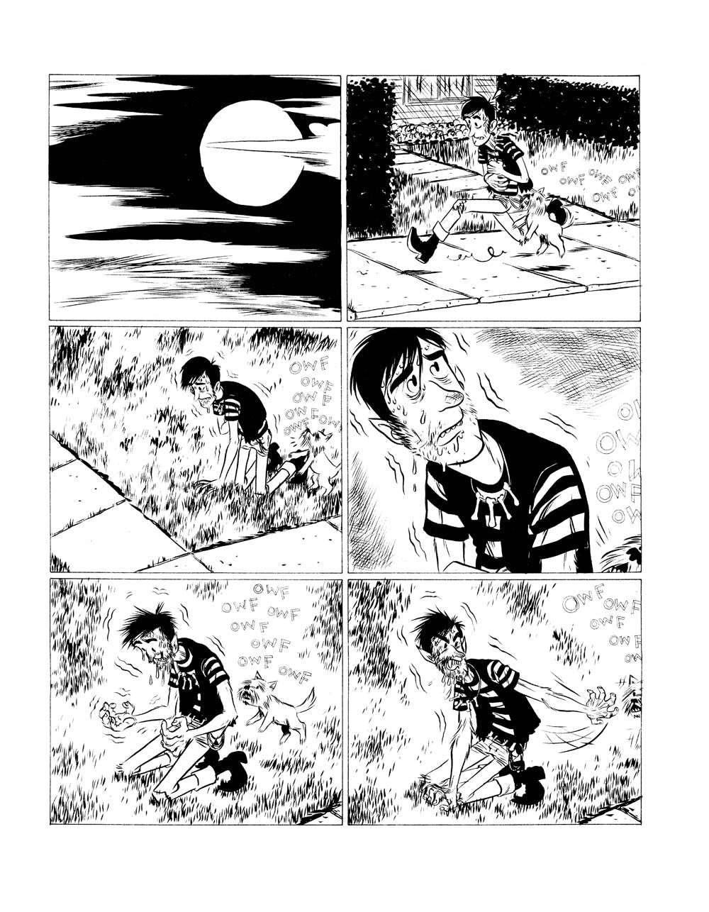 Teenage Werewolf - page 3