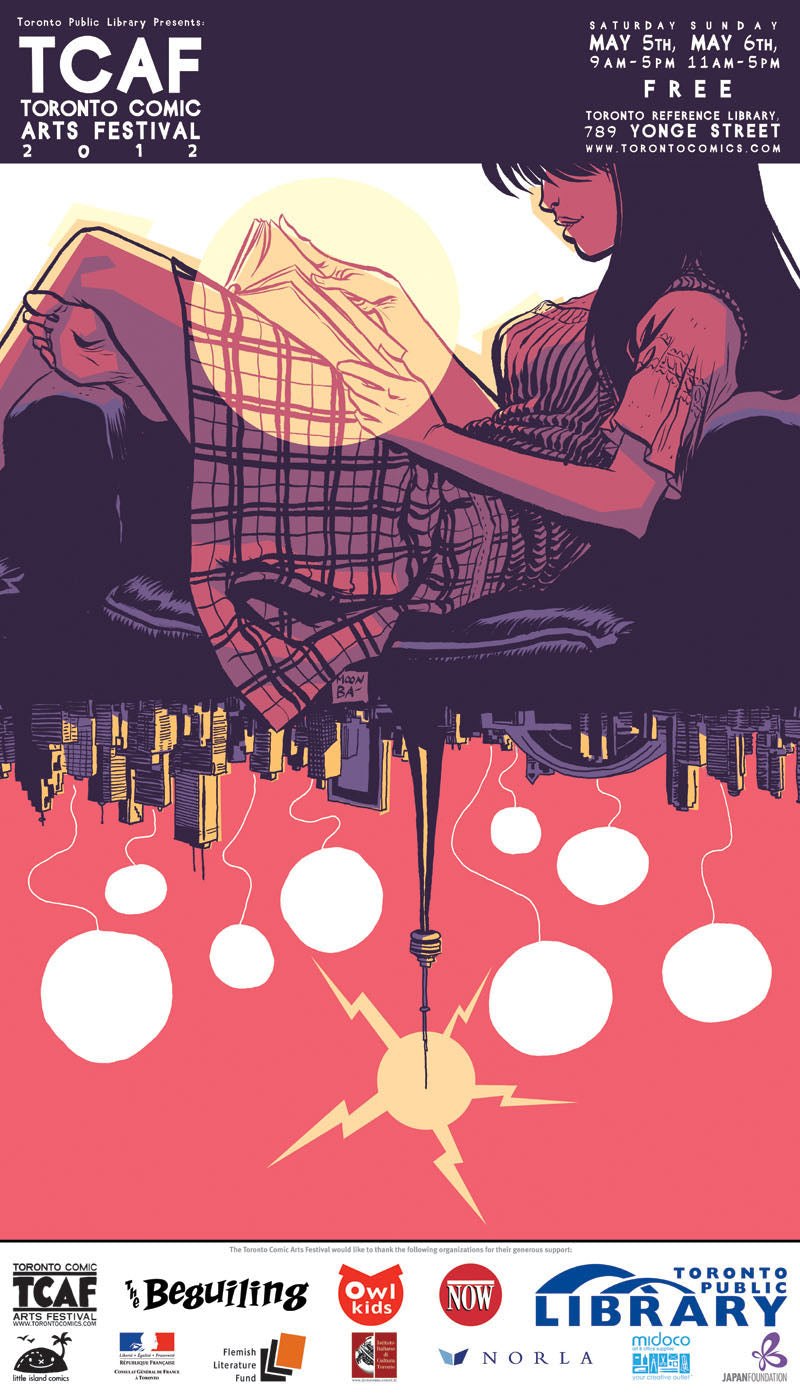 TCAF 2012 Poster (Gabriel Ba & Fabio Moon)