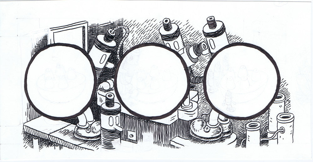 Duhy Science Network - page #3 (Scientists Examining Cones)
