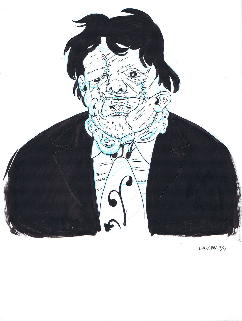 Leatherface illustration