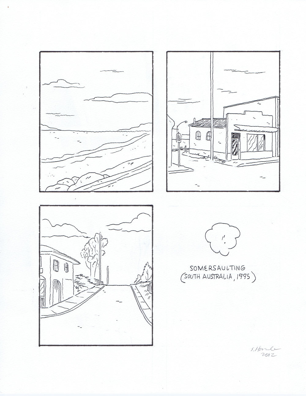 Somersaulting panel 001 002 003 new title page