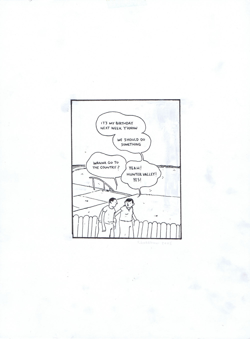 Somersaulting panel 063 Unused - Its my birthday