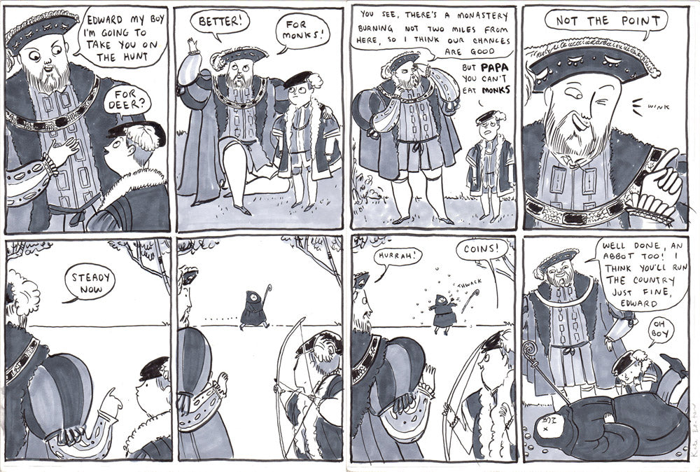 Henry's Lesson - King Henry VIII & Prince Edward