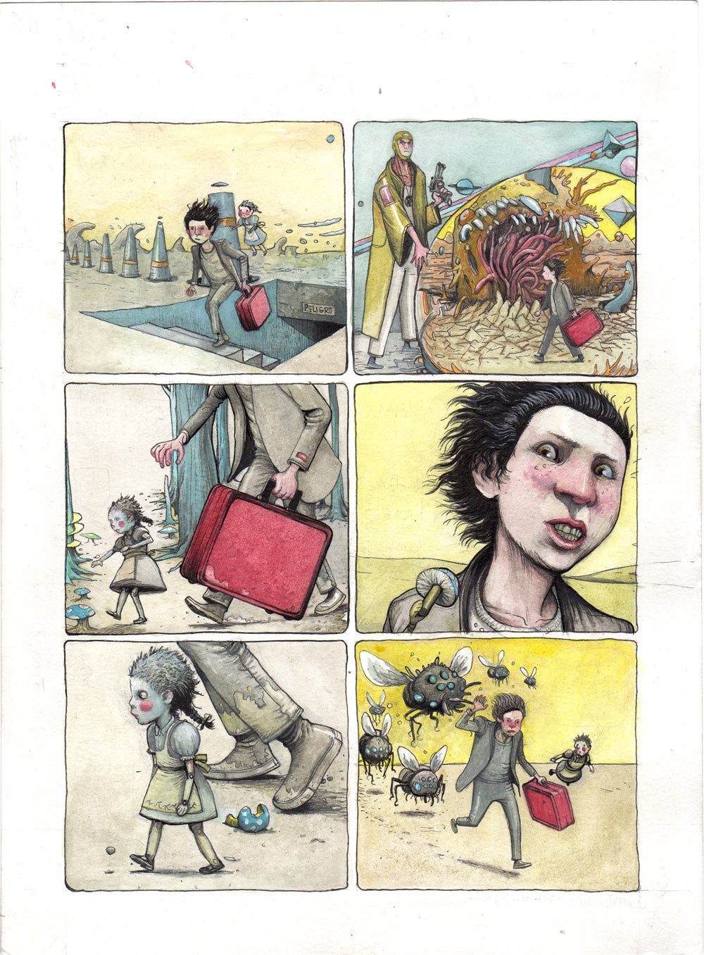 Thought Bubble Comic Page 2015 - w Rick Remender