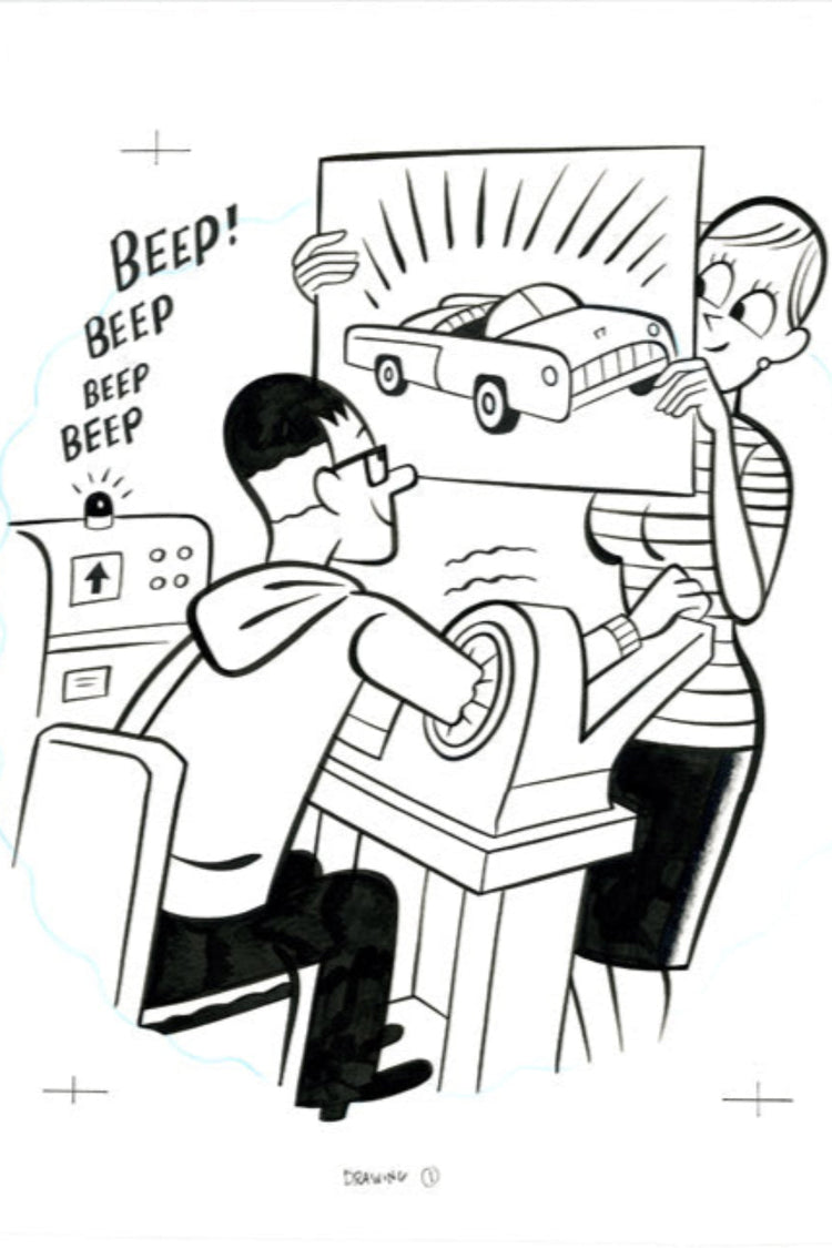 Male Response Drawing
