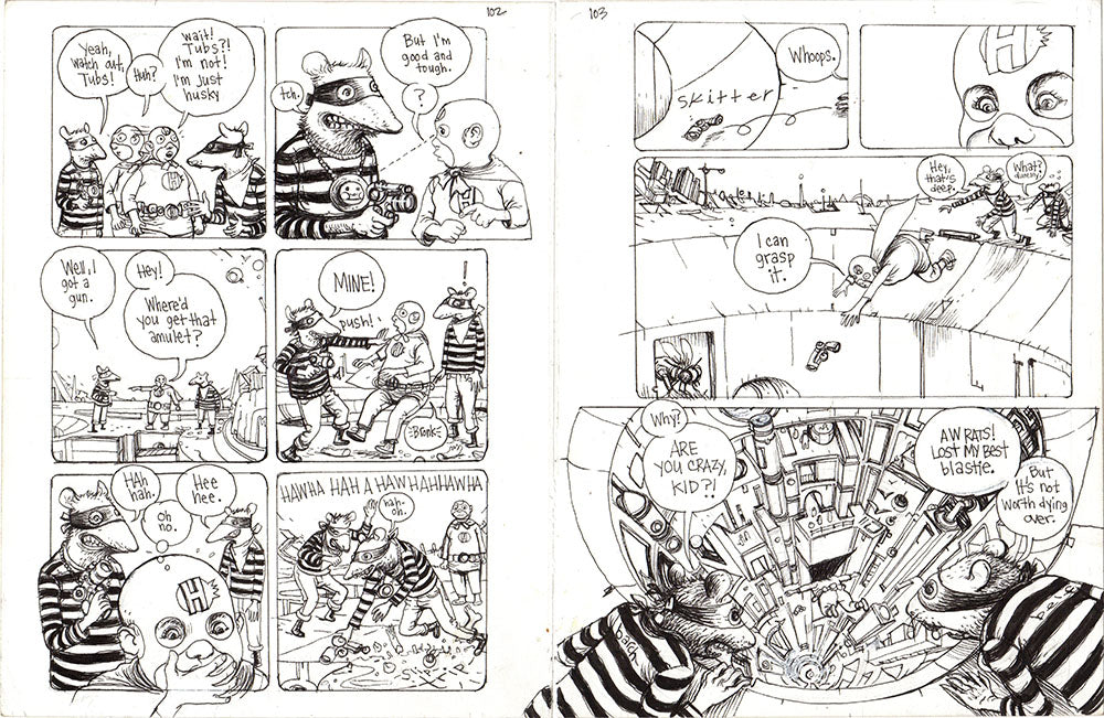 Pop Gun War Volume 2: Chain Letter - page 102-103