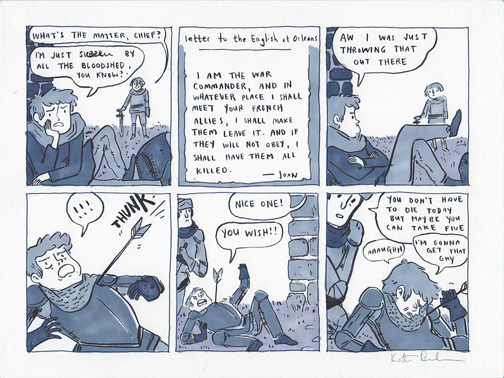 Joan of Arc strips
