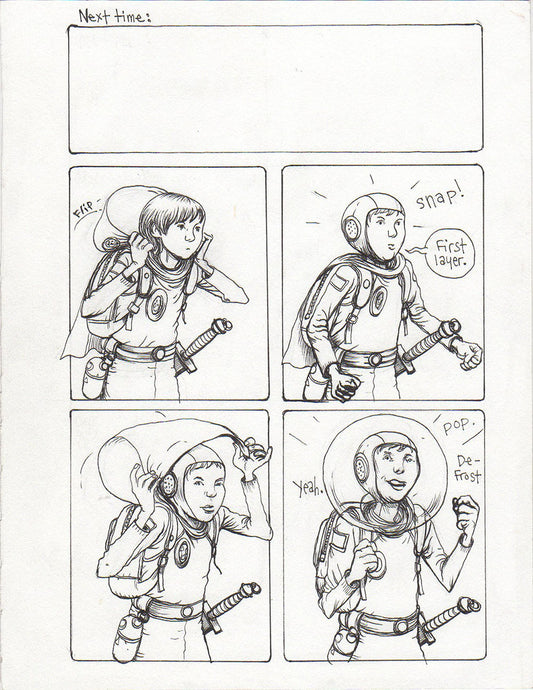 Proxima Centauri #2 - page 13 panels 4, 5, 6 & 7