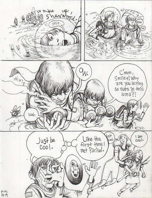 Proxima Centauri #2 - page 14 & 16 main panel