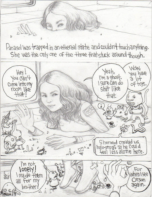 Proxima Centauri #2 - page 17 panels 2, 3 & 4.