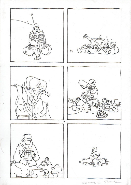 Gray Green Inks 002