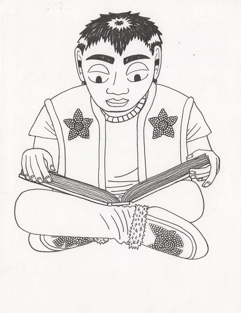 Reading Child from Fold Read campaign