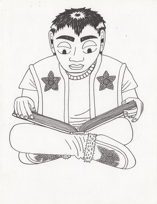 Reading Child from Fold Read campaign