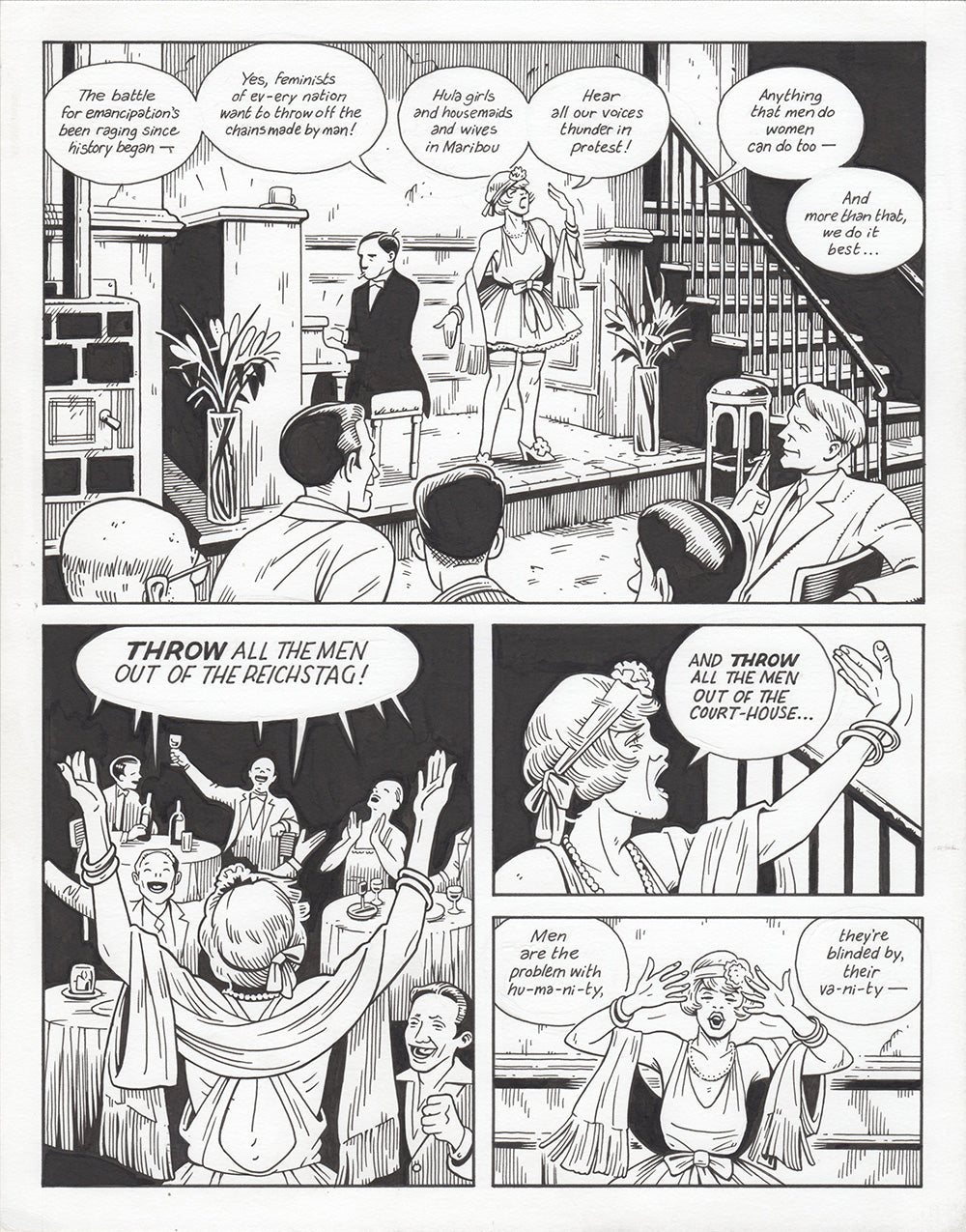 Berlin - page 452-453 Book Three: City of Light - page 050-051