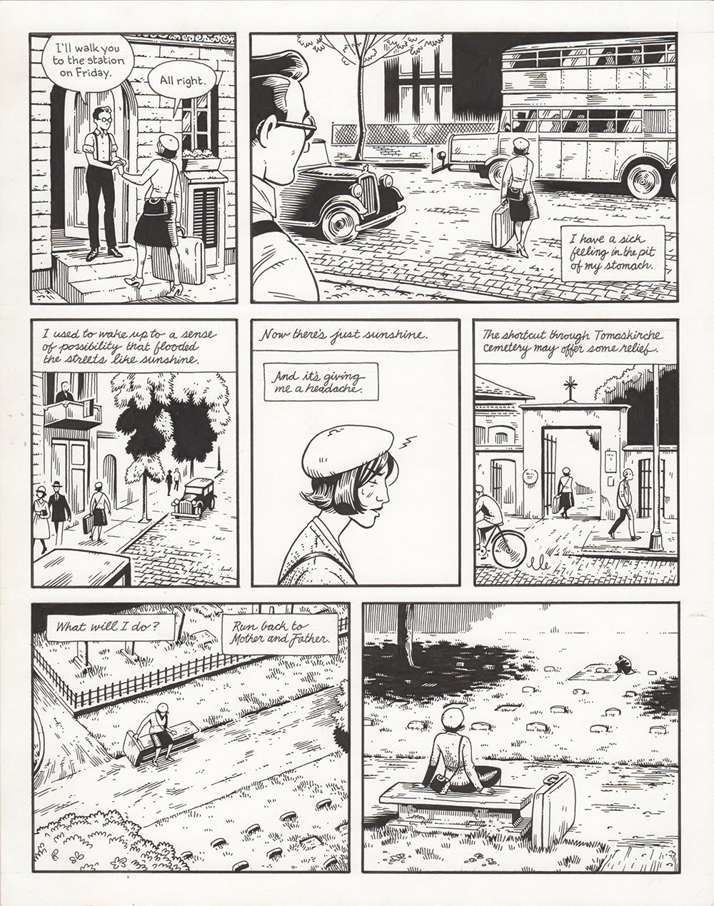 Berlin - page 494-496 Book Three: City of Light - page 092-094