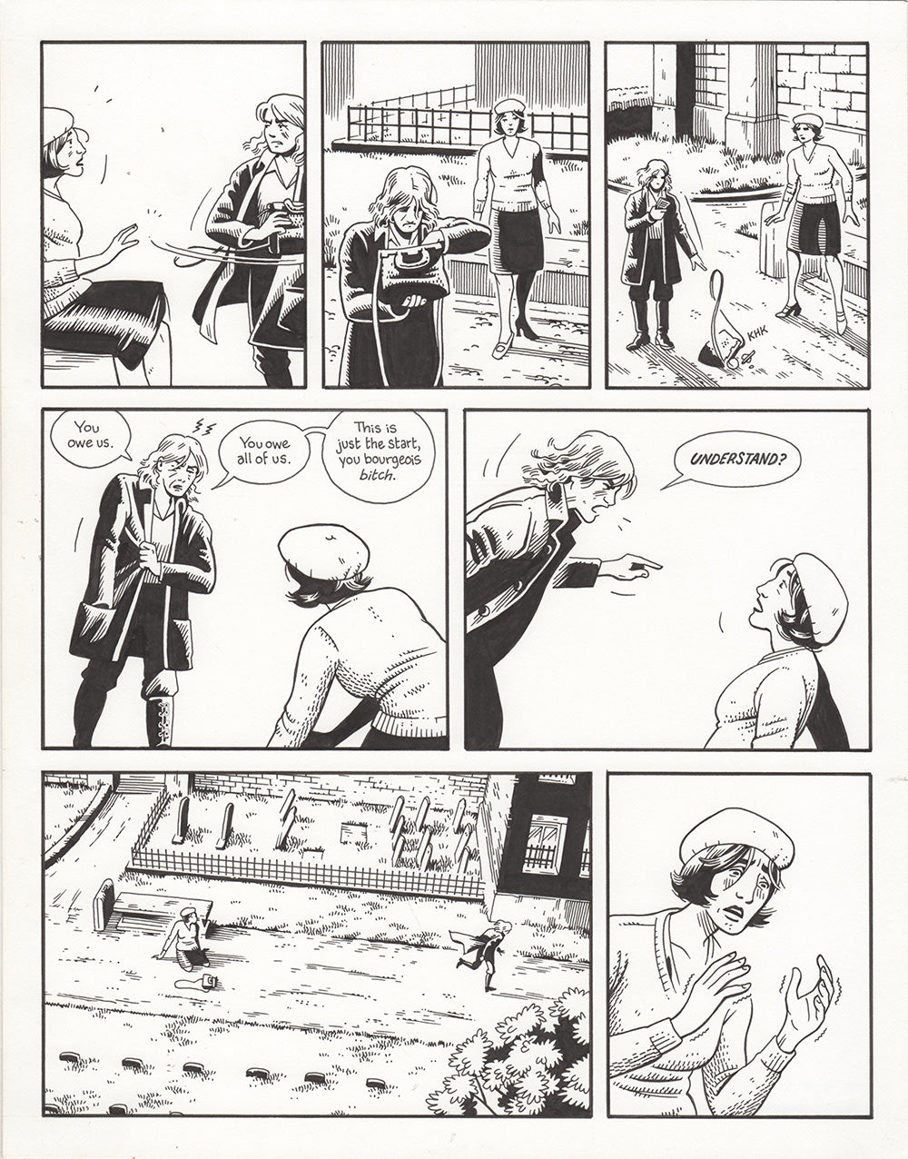 Berlin - page 494-496 Book Three: City of Light - page 092-094