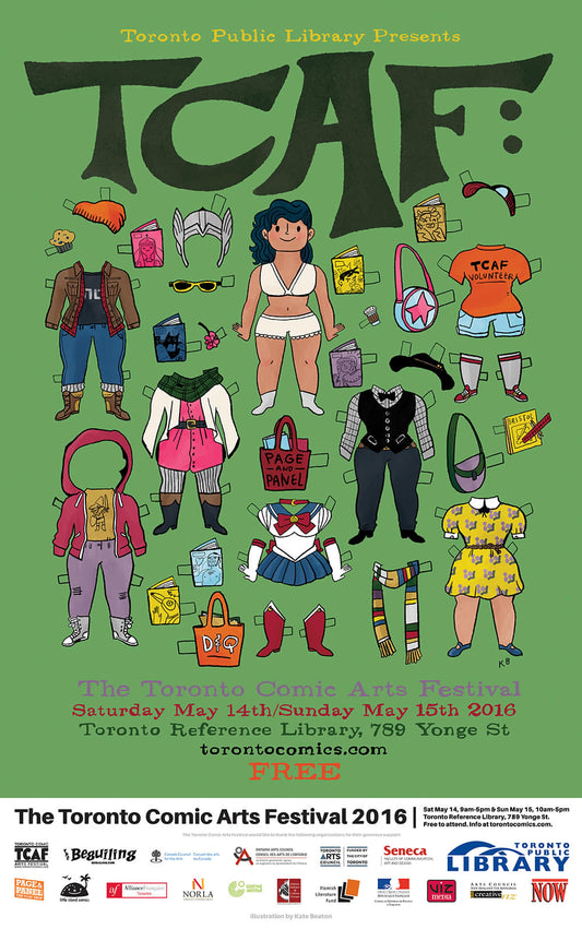 TCAF 2016 Poster (Kate Beaton)