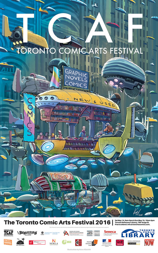 TCAF 2016 Poster (Kazu Kibuishi)