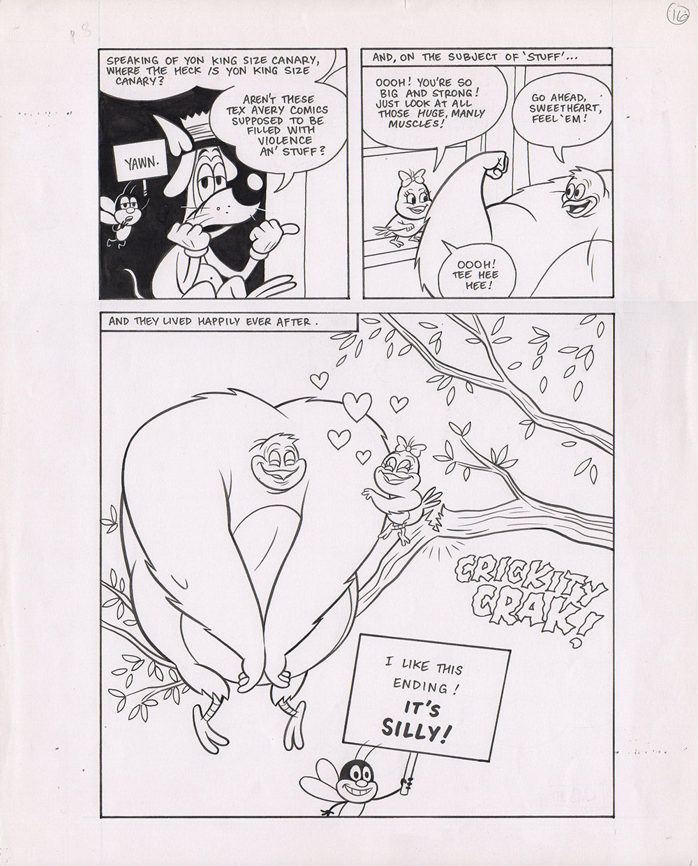 Son of King Size Canary pages 1-8