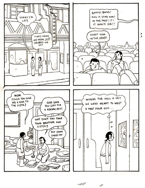 Somersaulting pg 42, panels 3, 4, 2, & an unused panel Sorry I&#