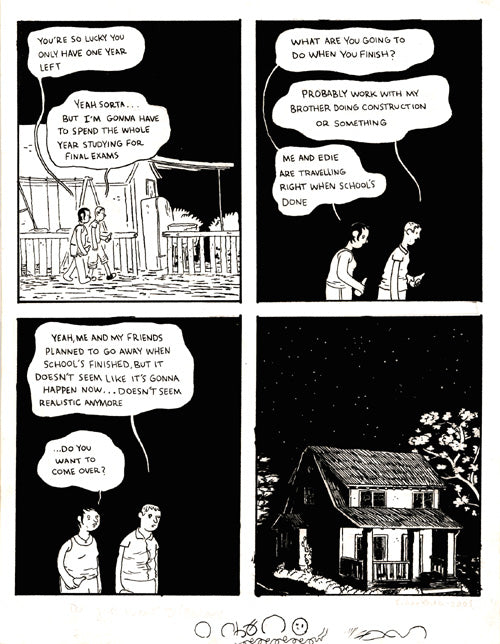 Somersaulting pg 58 panels 2, 3, 4, & 5 You're so lucky