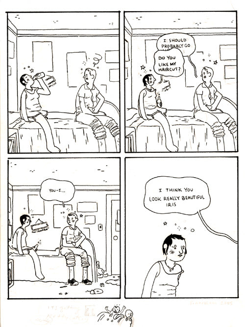 Somersaulting pg 58 panels 6, 7, 8, & 9 I should probably go