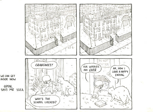 The Clouds Above - pg 005, 007 & 012