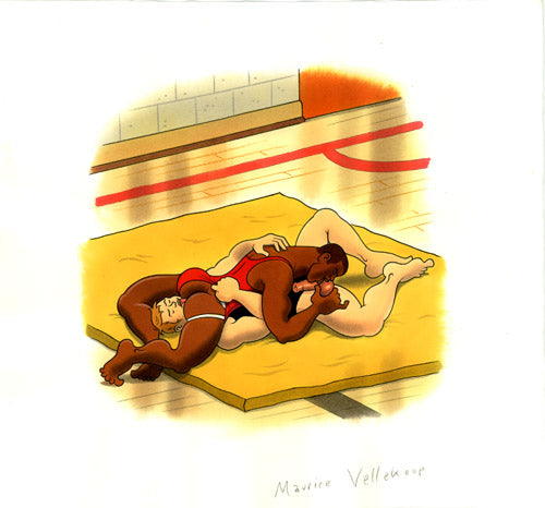 W is for wrestlers