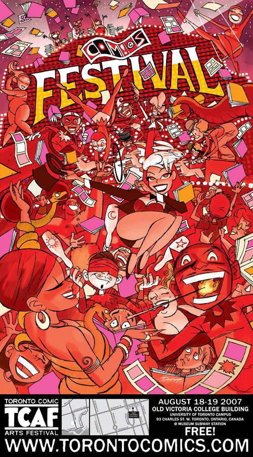 TCAF 2007 Poster (Darwyn Cooke)