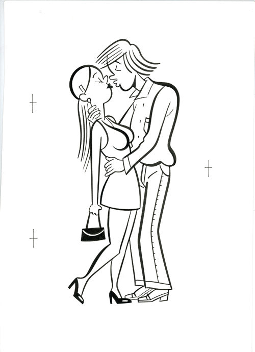 Couple Kissing
