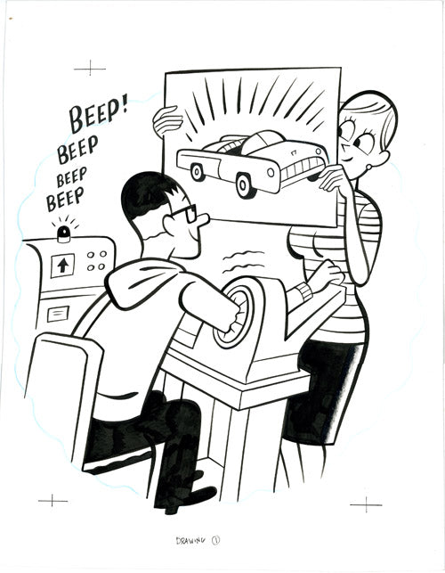 Male Response Drawing 1 Blood Pressure Check