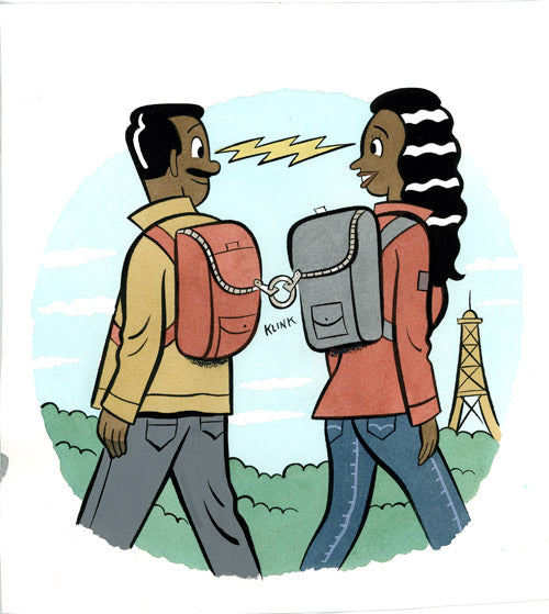 Knapsack love at first sight