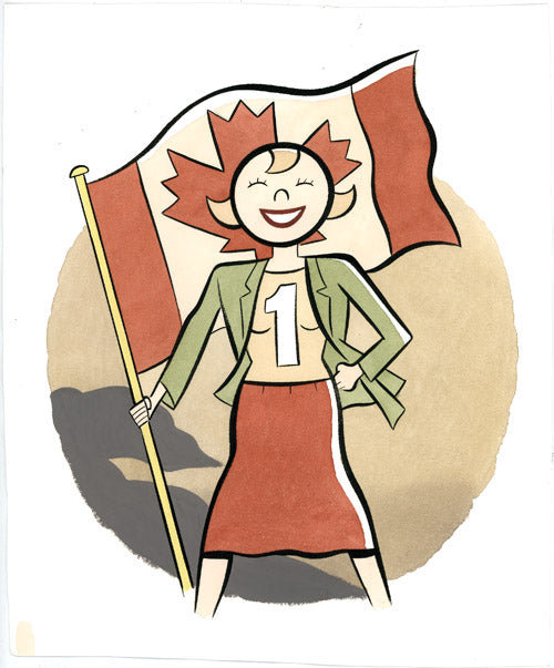 Number 1 Canadian Woman