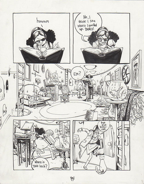 Em and Gwen in: Magic Spell, part 2 - page 1-6