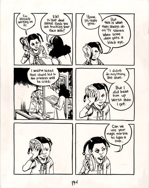 Em and Gwen in: Magic Spell, part 2 - page 1-6