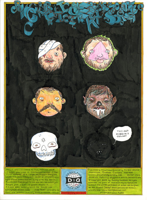 Crickets #1 Inside Front Cover