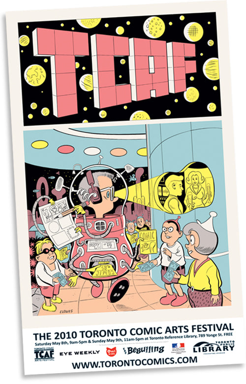 TCAF 2010 Poster (Daniel Clowes)