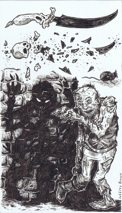 Mystic Demon Dispelling Dagger drawing