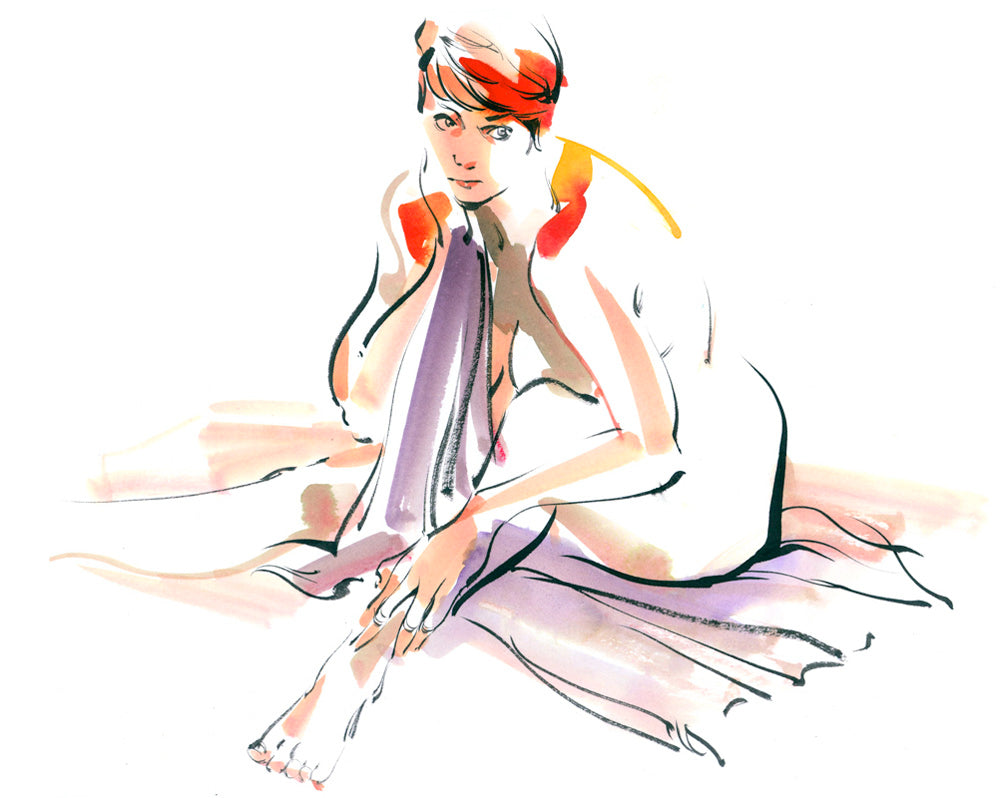 Life drawing - Chantal 4