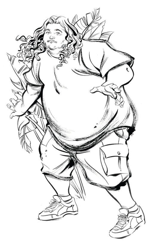 Hurley from "Lost"