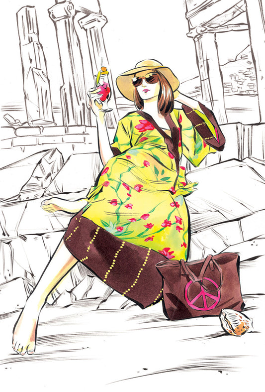 Fashion Illustration - Ruins